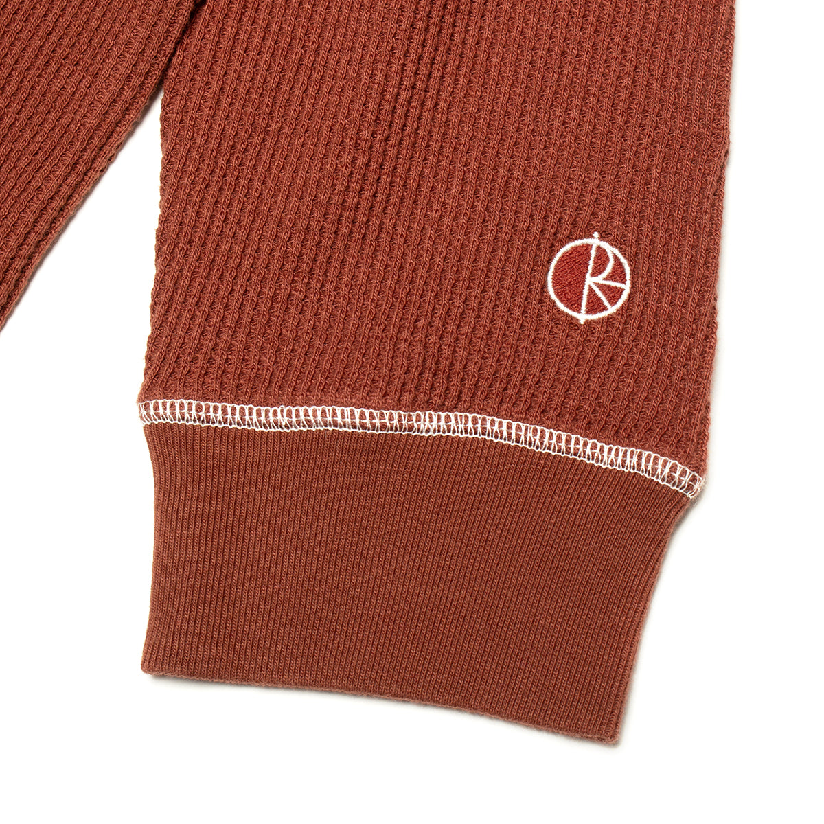 Polar Skate Co. - Dylan L/S T-Shirt
Color : Wine / White