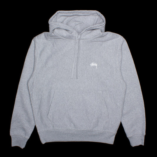 Stussy | Stock Logo Hoodie Style # 118532 Color : Grey Heather