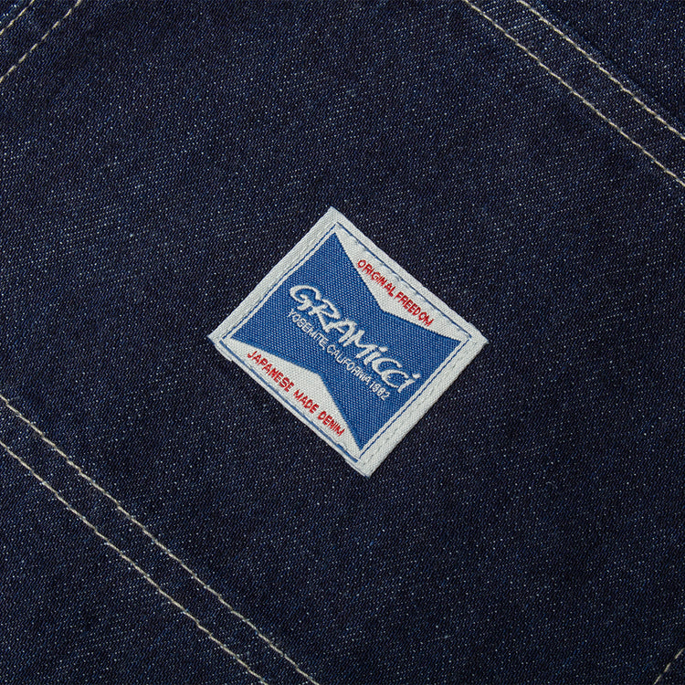 Gramicci - Japanese Slub Denim Pant
Style # G5FM-P026
Color : Indigo