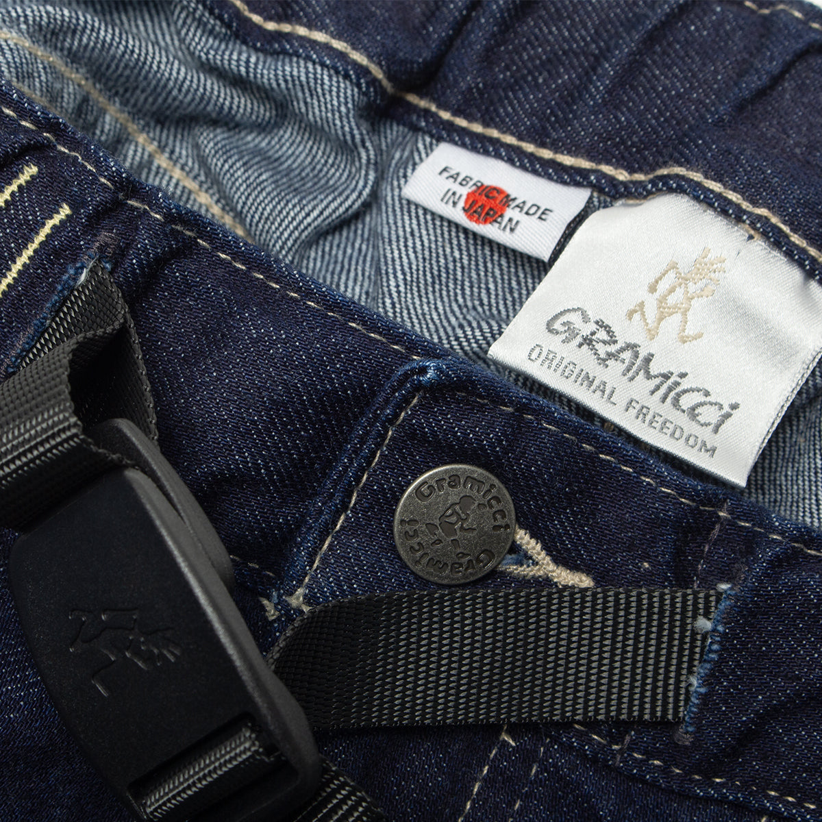 Gramicci - Japanese Slub Denim Pant
Style # G5FM-P026
Color : Indigo