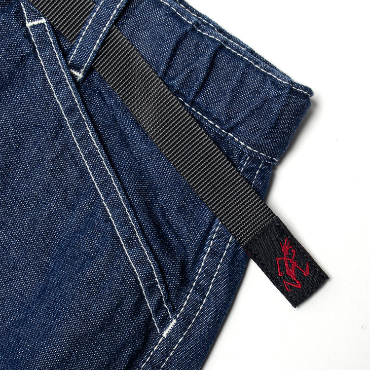 Gramicci - Women's Sutter Denim Skirt
Style # G5FW-SK028

Color : Rinsed Indigo