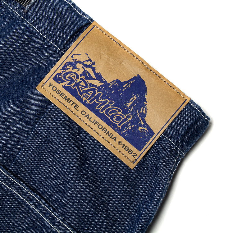 Gramicci - Women's Sutter Denim Skirt
Style # G5FW-SK028

Color : Rinsed Indigo