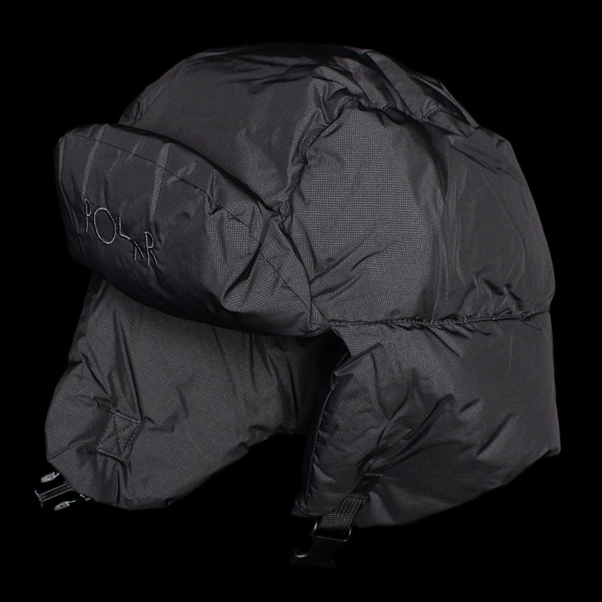Polar Skate Co. - Ailu Puffer Hat
Color : Black