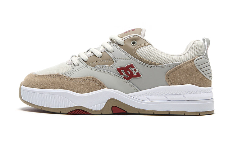 DC - Ascend
Style # DC01675257

Color : Taupe / LT Grey / Red