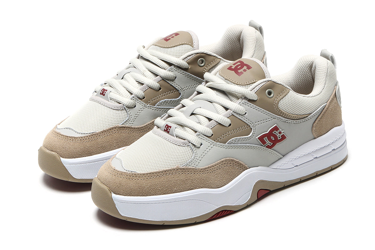 DC - Ascend
Style # DC01675257

Color : Taupe / LT Grey / Red