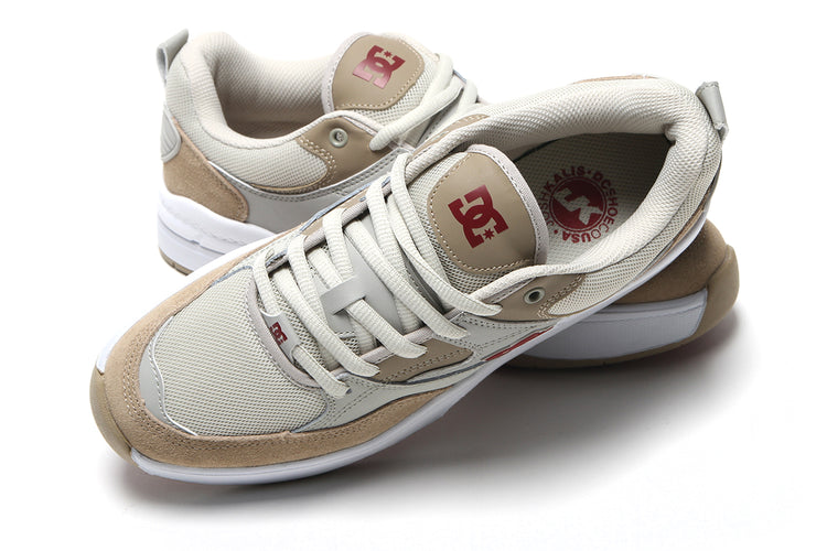 DC - Ascend
Style # DC01675257

Color : Taupe / LT Grey / Red