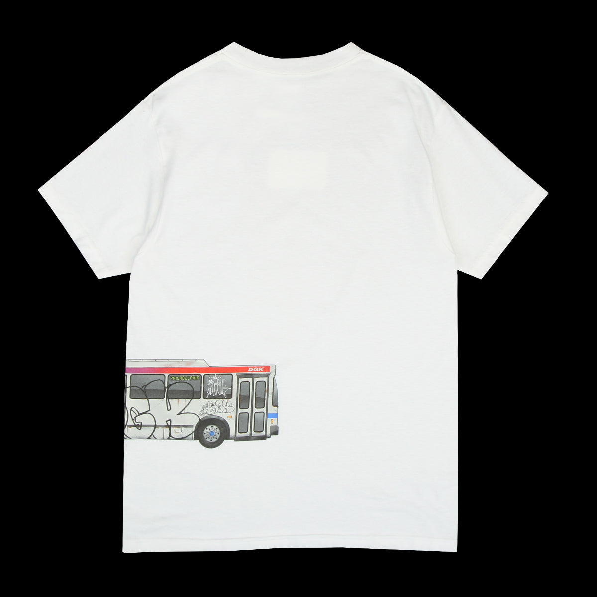 DGK - Transportation T-Shirt
Color : White