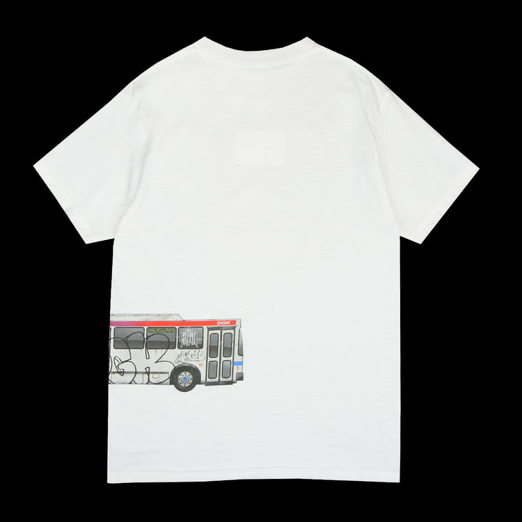 DGK - Transportation T-Shirt
Color : White