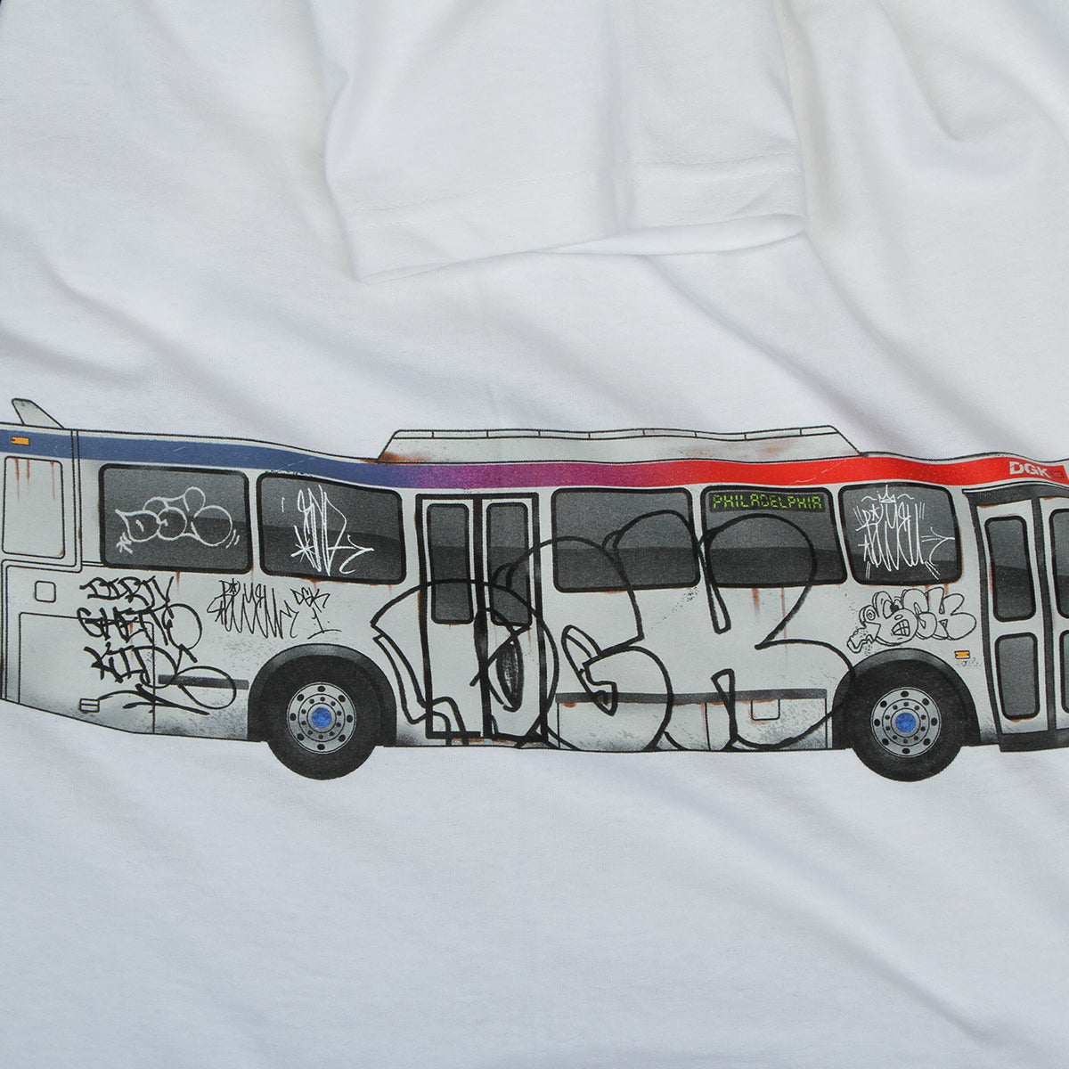 DGK - Transportation T-Shirt
Color : White