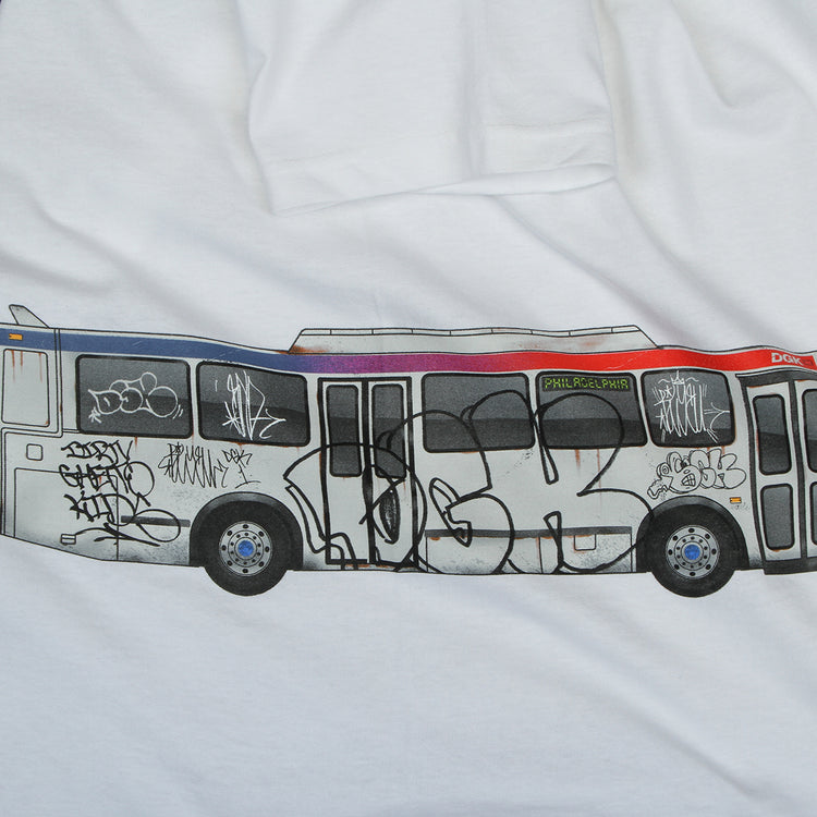 DGK - Transportation T-Shirt
Color : White