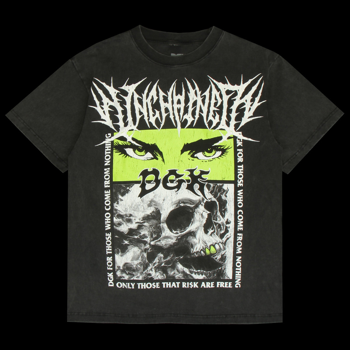 DGK - Unchained T-Shirt
Color : Vintage Black