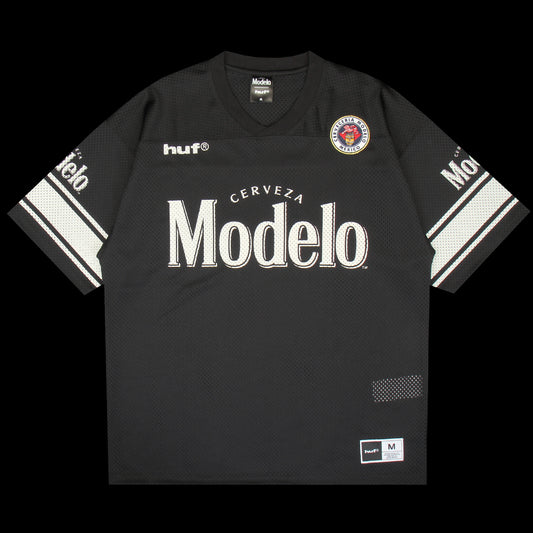 Huf x Modelo - Football Jersey
Color : Black