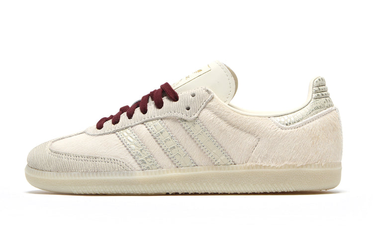 Adidas Originals - Samba OG
Style # KI7234
Color : Cream White / Cream White / Maroon