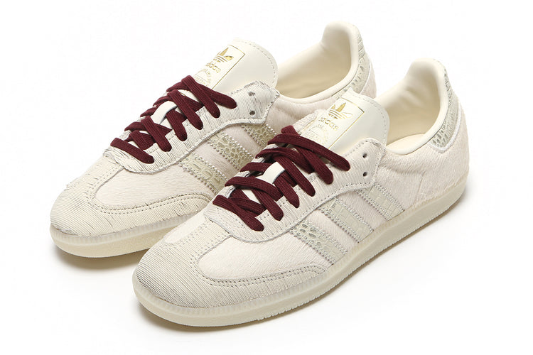 Adidas Originals - Samba OG
Style # KI7234
Color : Cream White / Cream White / Maroon