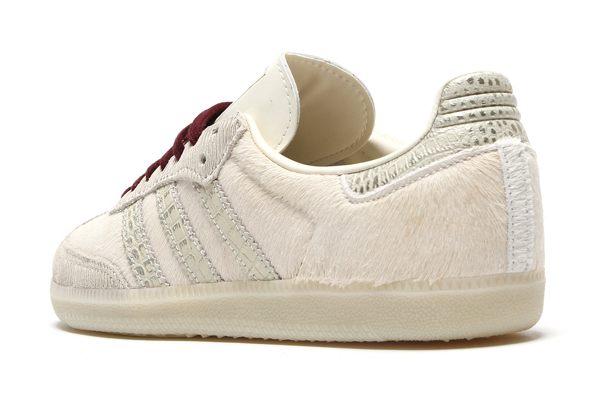 Adidas Originals - Samba OG
Style # KI7234
Color : Cream White / Cream White / Maroon