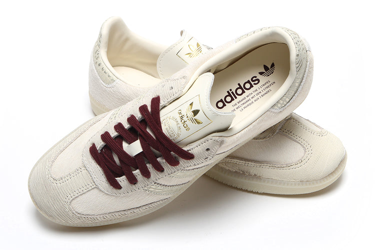 Adidas Originals - Samba OG
Style # KI7234
Color : Cream White / Cream White / Maroon