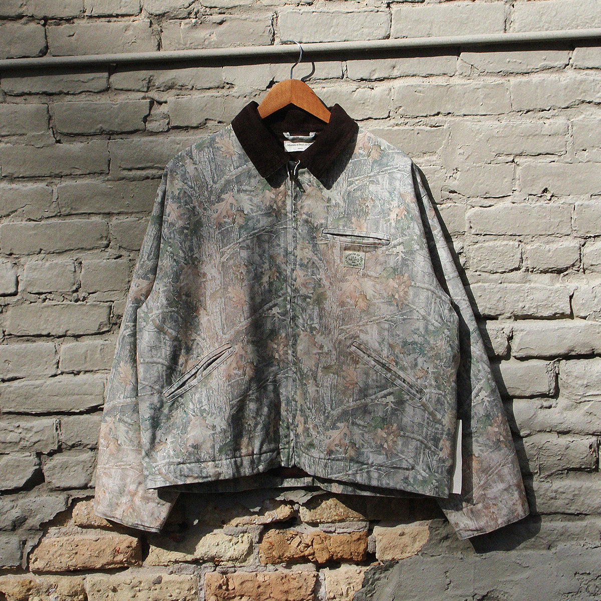 MOPQ - Utility Canvas Work Jacket
Color : Camo