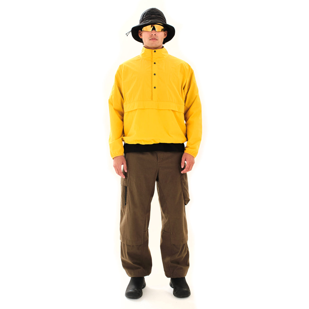 Earth Studies - P_Article Snap Pullover
Style # MS-119PA
Color : Sulfur