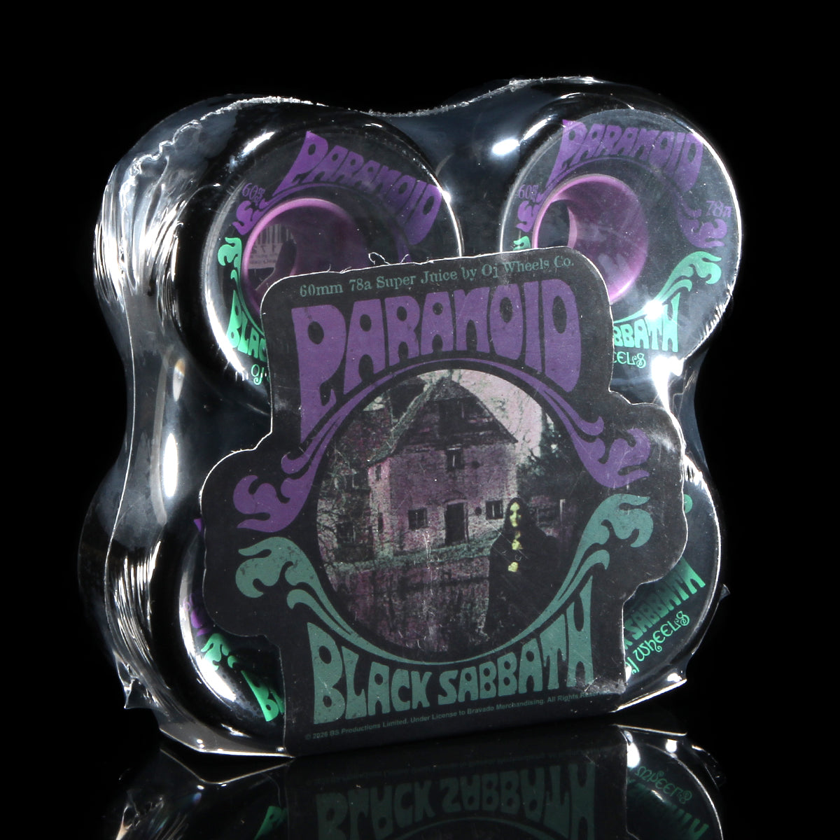 OJ - Black Sabbath Paranoid Super Juice Wheel
Color : Black