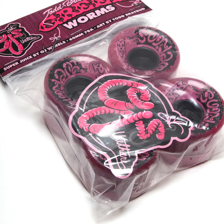 Pink Worms Super Juice Wheel 78a - 60mm