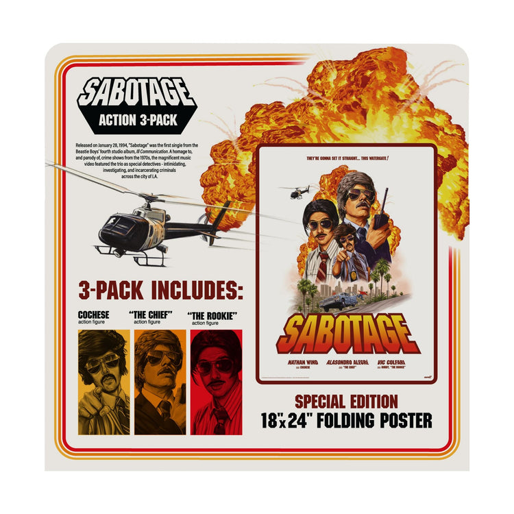 Super 7 | Beastie Boys - Sabotage (3-Pack)