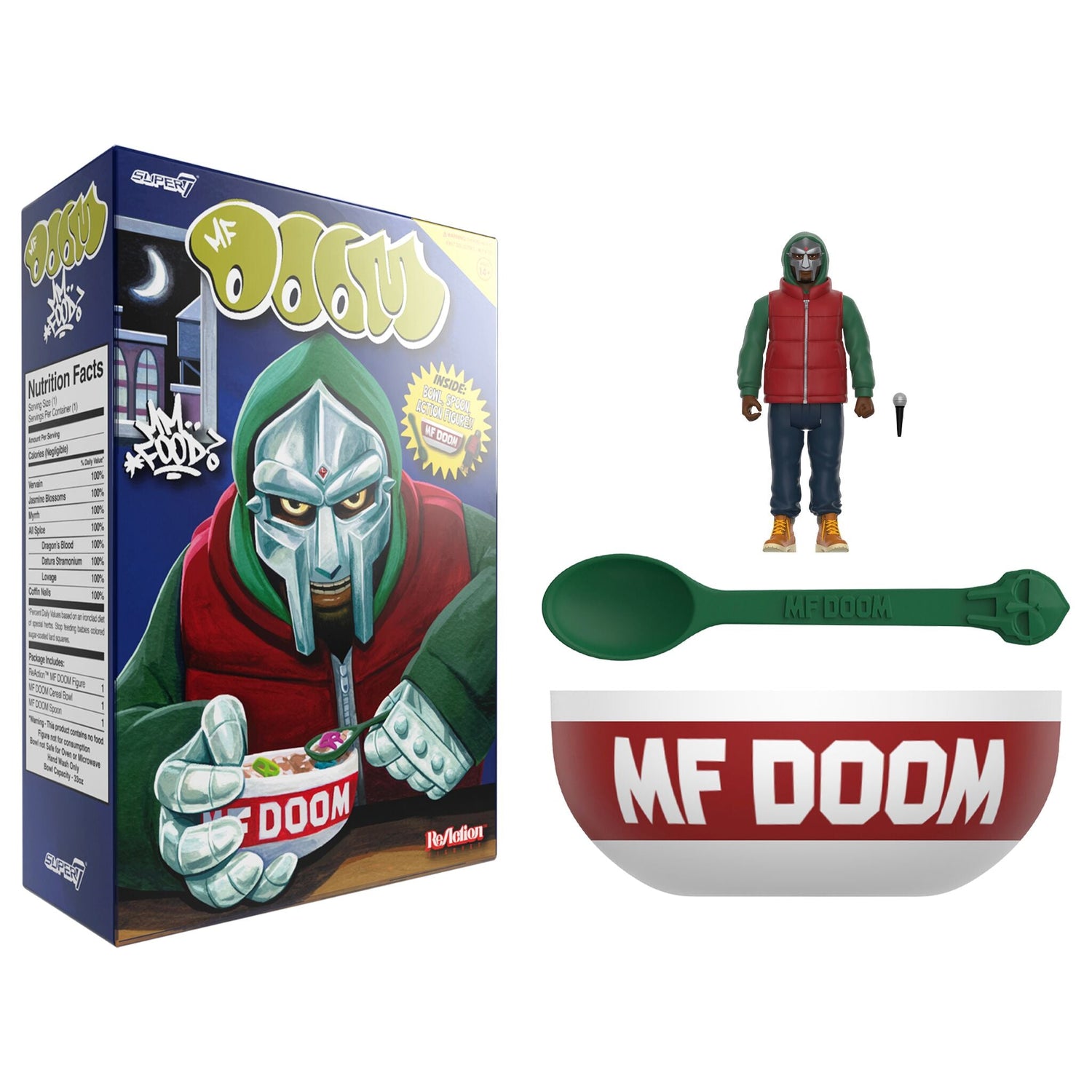 Super7 | MF DOOM ReAction Figure Wave 02 - Mm..Food