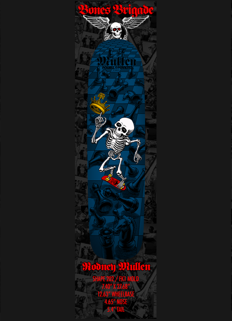 Powell Peralta | Rodney Mullen - Series 15 Deck Blue