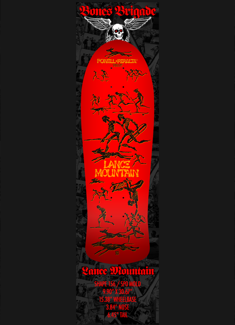 Powell Peralta | Lance Mountain - Series 15 Deck Red