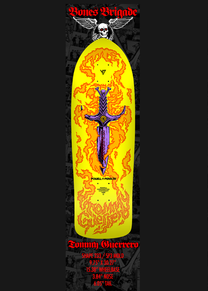 Powell Peralta | Tommy Guerrero - Series 15 Deck Yellow