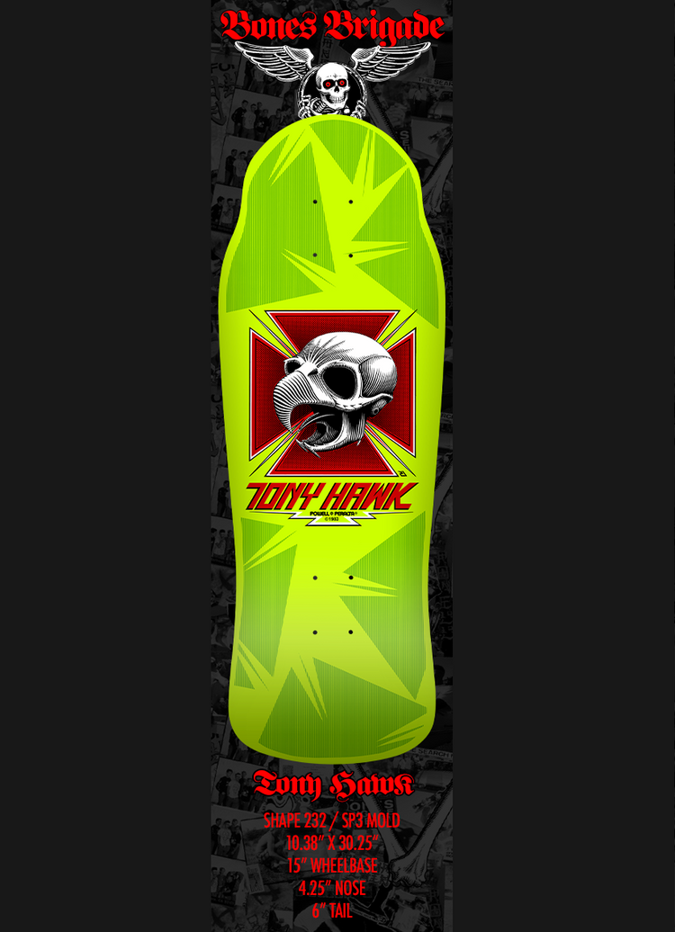 Powell Peralta | Tony Hawk - Series 15 Deck Lime