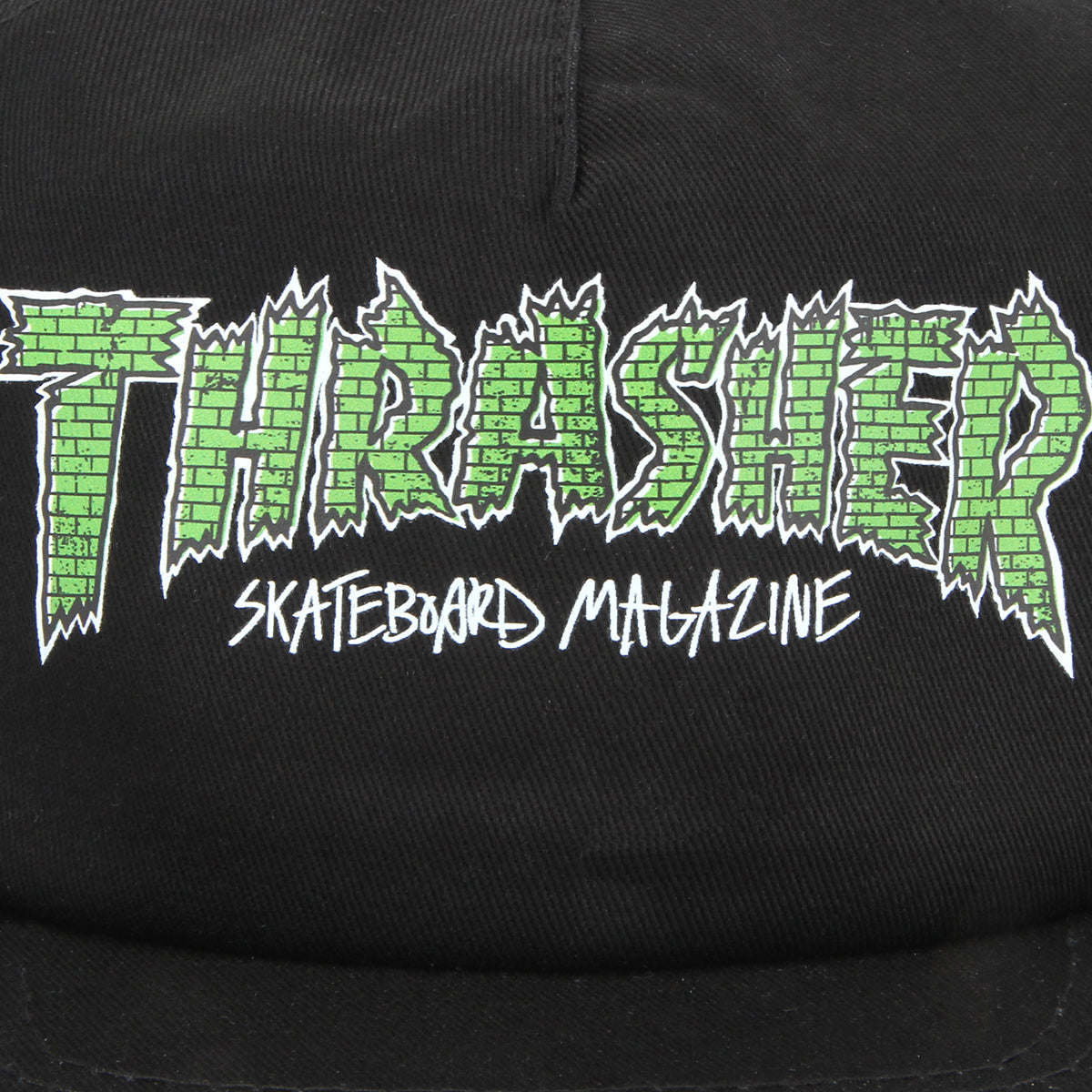Thrasher | Brick Hat Color : Black