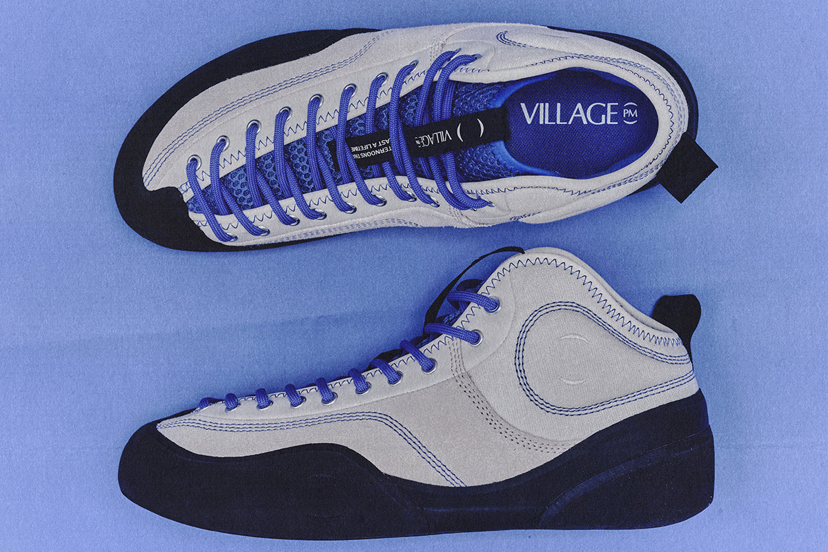Village PM - 1 PM Mid
Color : Cream / Blue / Natural Black