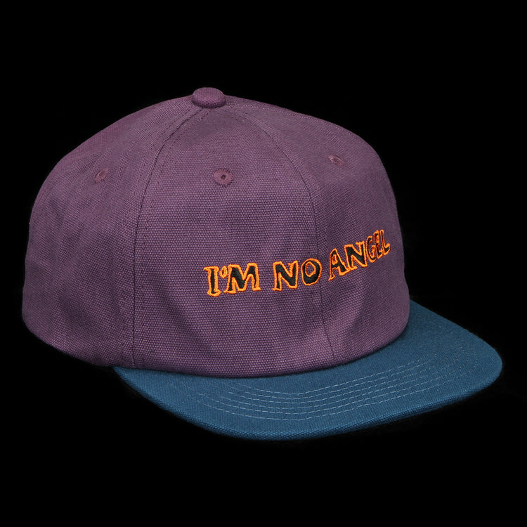 WKND | I'm No Angel Hat Color : Purple / Slate