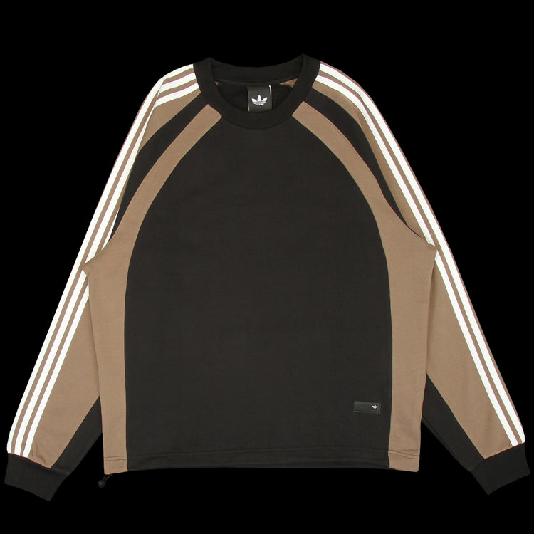 Adidas Skateboarding - FS+ Crewneck
Style # KR9860
Color : Black / Khaki