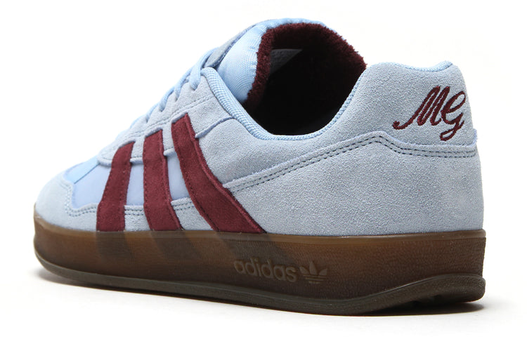 Adidas - Aloha Super
Style # HQ4717
Color : Clear Sky / Maroon / Gum