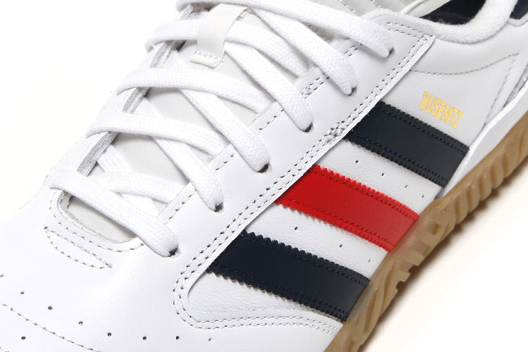 Adidas Skateboarding - Busenitz Indoor Super
Style # KJ6018
Color : Cloud White / Collegiate Navy / Better Scarlet