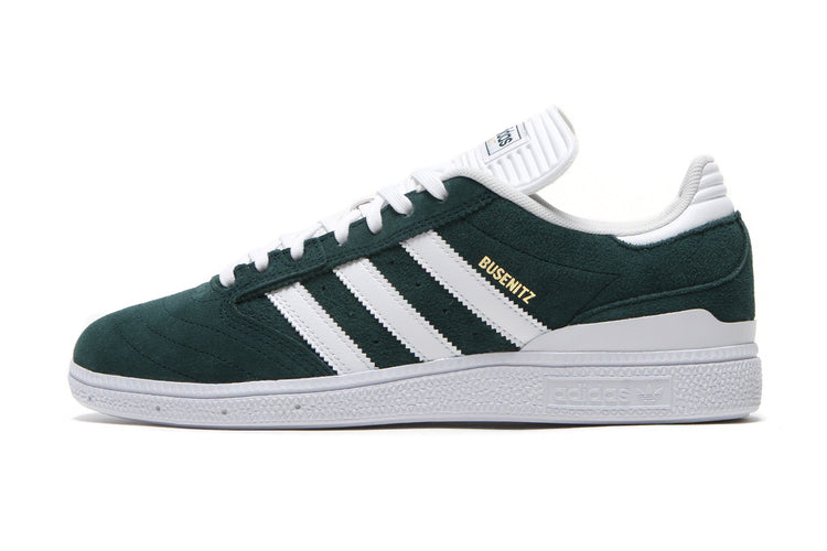 Adidas - Busenitz
Style # HQ7534
Color : Aurora Ivy / Cloud White / Gold Metallic
