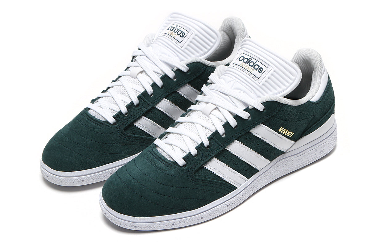 Adidas - Busenitz
Style # HQ7534
Color : Aurora Ivy / Cloud White / Gold Metallic