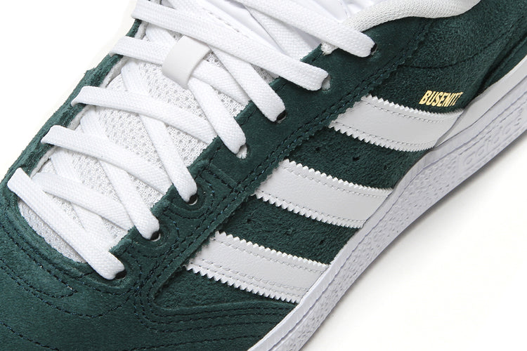 Adidas - Busenitz
Style # HQ7534
Color : Aurora Ivy / Cloud White / Gold Metallic