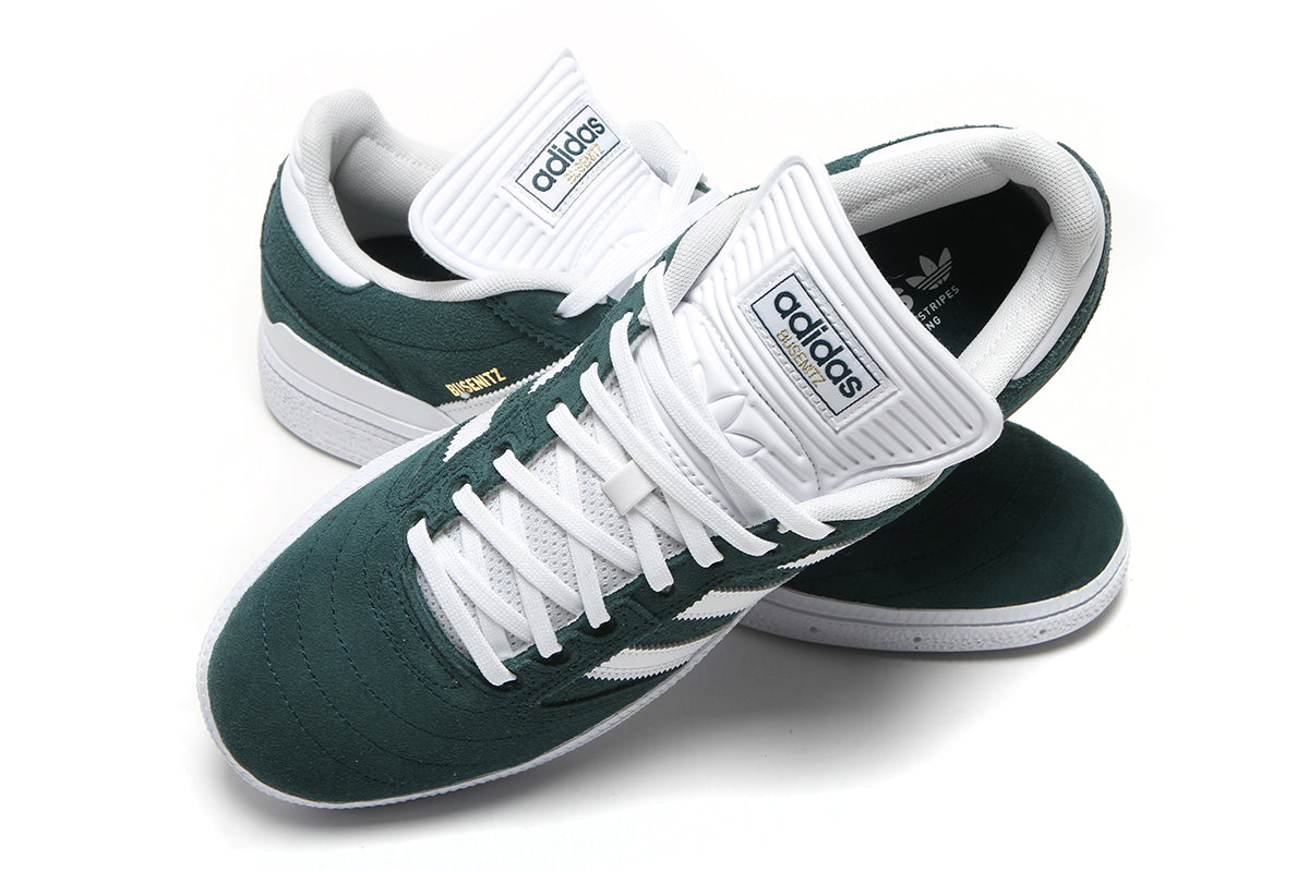 Adidas - Busenitz
Style # HQ7534
Color : Aurora Ivy / Cloud White / Gold Metallic
