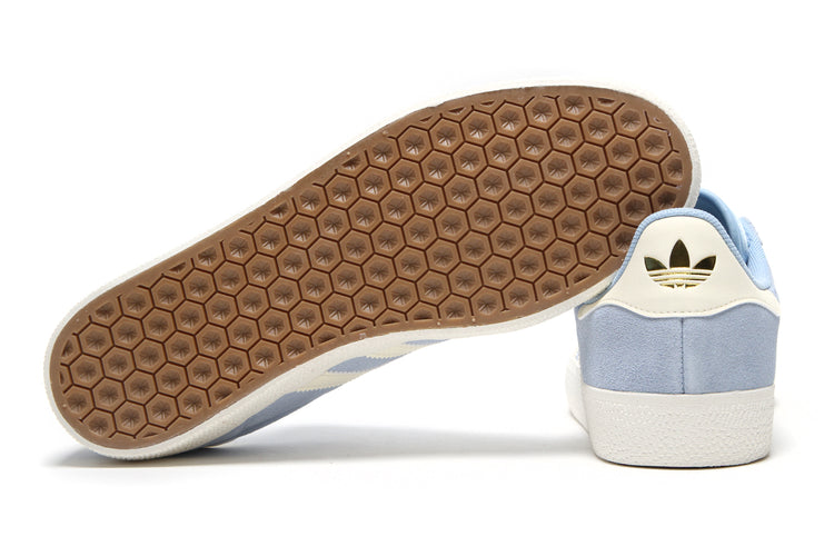 Adidas Skateboarding - Gazelle ADV
Style # KI3207
Color : Clear Sky / Cream White / Chalk White