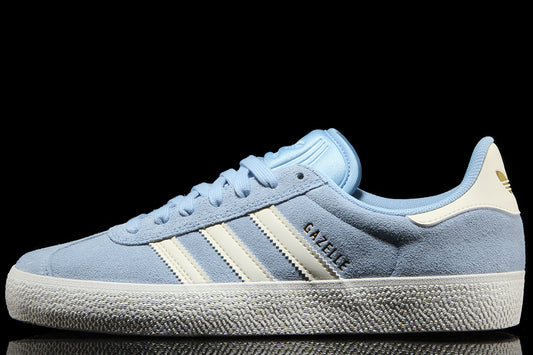 Adidas Skateboarding - Gazelle ADV
Style # KI3207
Color : Clear Sky / Cream White / Chalk White