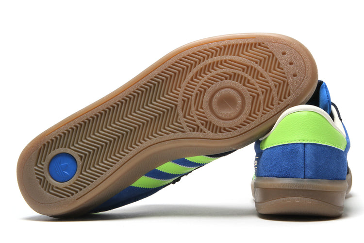 Adidas - Glenburn
Style # KK1116
Color : Bright Royal / Semi Solar Slime / Collegiate Navy