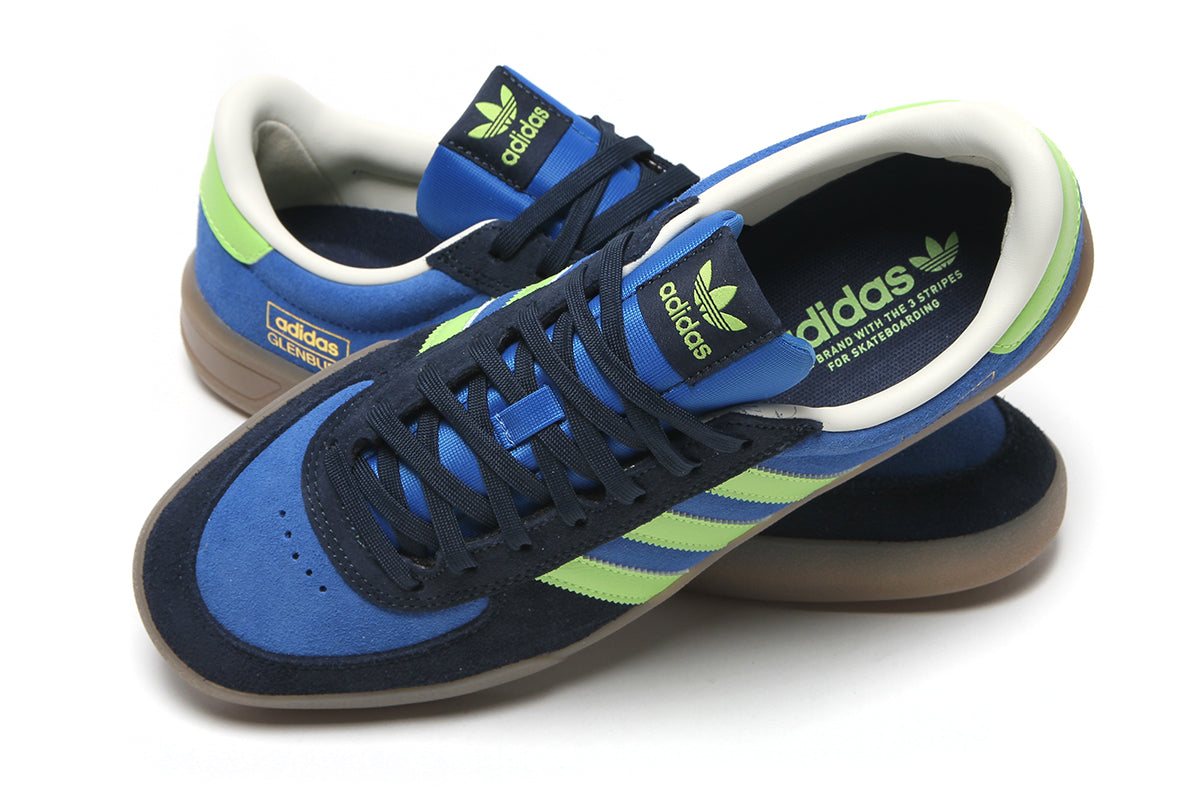 Adidas - Glenburn
Style # KK1116
Color : Bright Royal / Semi Solar Slime / Collegiate Navy