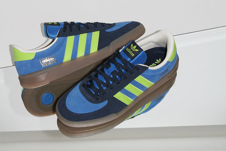 Adidas - Glenburn
Style # KK1116
Color : Bright Royal / Semi Solar Slime / Collegiate Navy