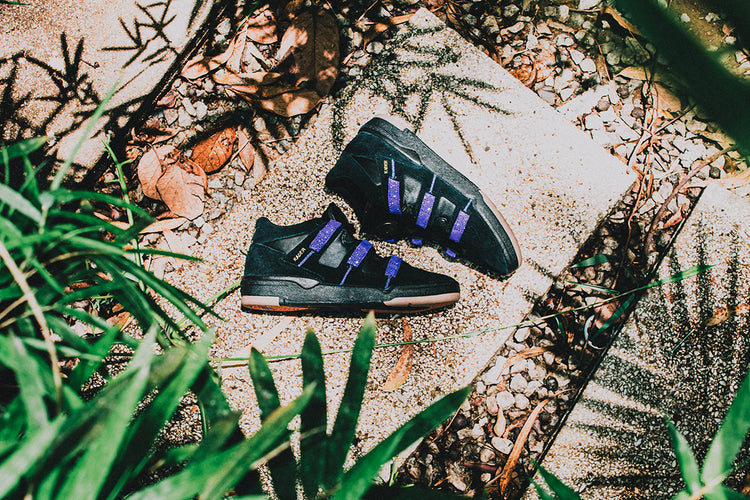 Adidas Skateboarding - Kader
Style # KI0408
Color : Core Black / College Purple / Gold Metallic