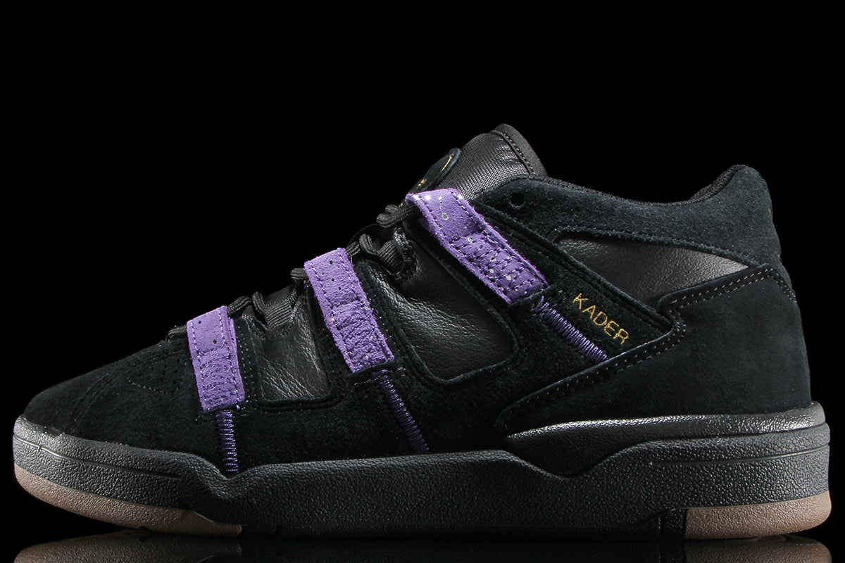 Adidas Skateboarding - Kader
Style # KI0408
Color : Core Black / College Purple / Gold Metallic