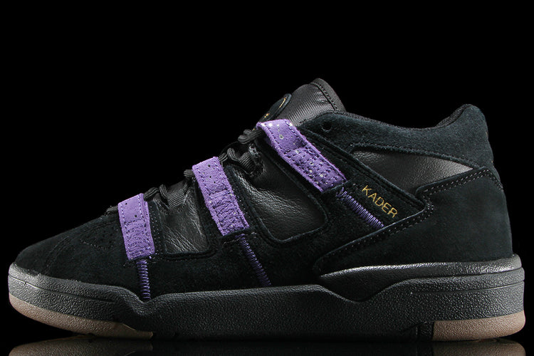 Adidas Skateboarding - Kader
Style # KI0408
Color : Core Black / College Purple / Gold Metallic