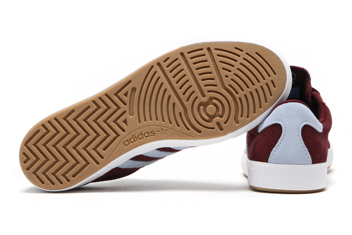 Adidas - Nora
Style # HQ4698
Color : Maroon / Clear Sky / Cloud White