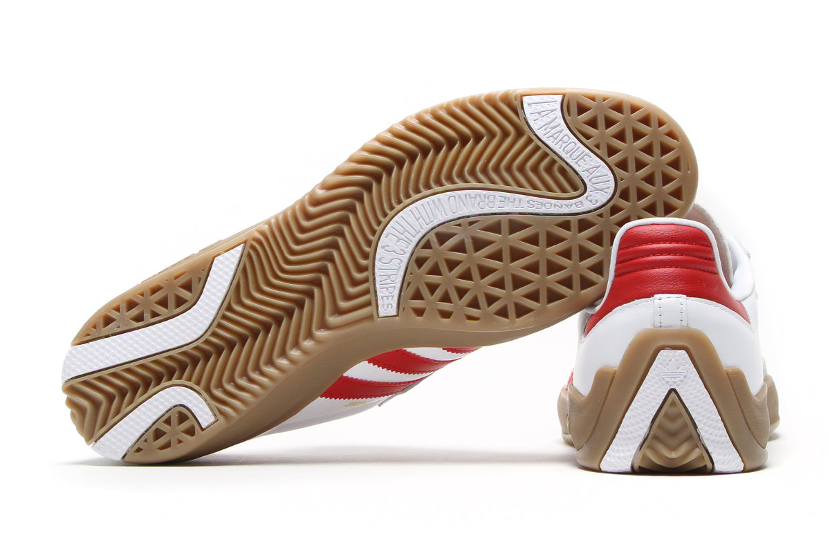 adidas Puig Samba (White/Better Scarlet/Gum) 10.5 adidas Puig Samba (White/Better Scarlet/Gum) 10.5